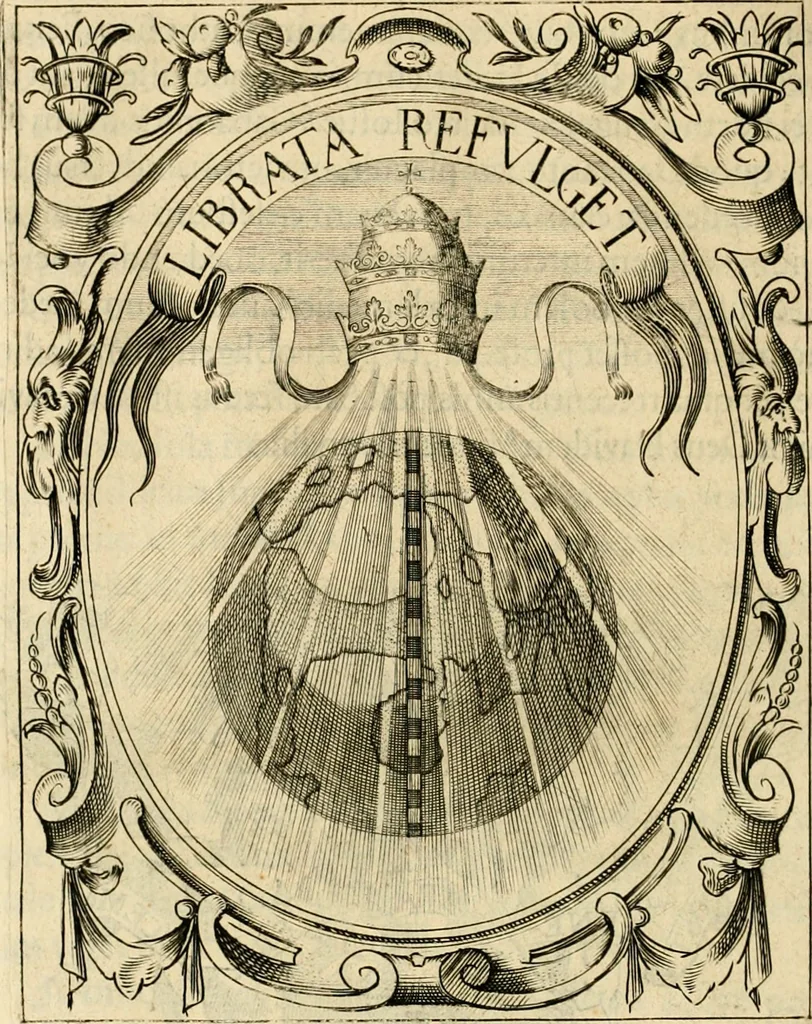 An illustration from Idea principis christiano-politici, centum symbolis expressa, 1649, leaf 687