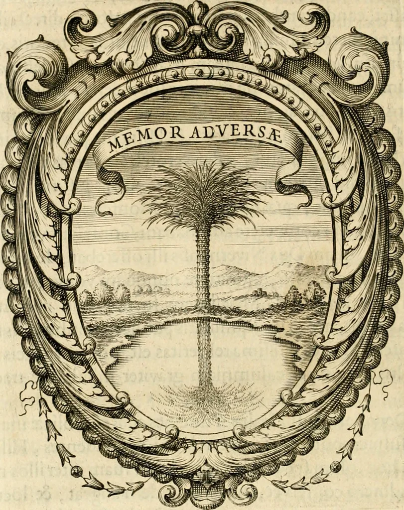 An illustration from Idea principis christiano-politici, centum symbolis expressa, 1649, leaf 705