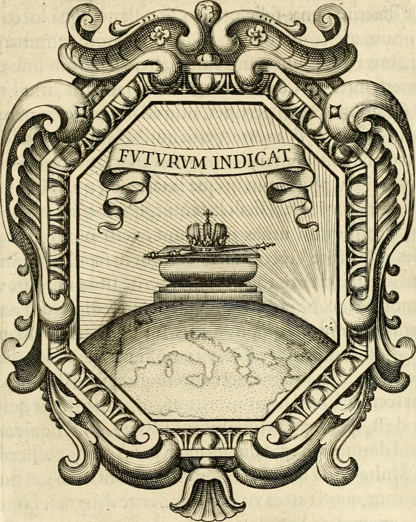 An illustration from Idea principis christiano-politici, centum symbolis expressa, 1649, leaf 740