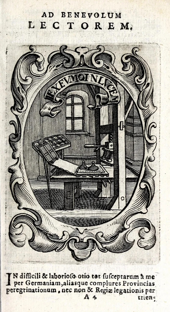 An illustration from Idea principis christiano-politici : 101 sijmbolis expressa, 1659, leaf 11