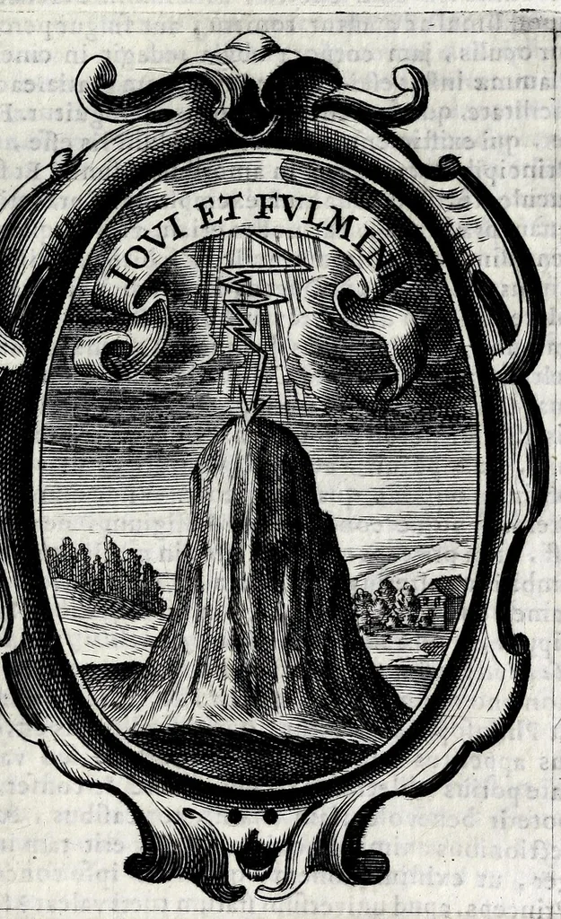 An illustration from Idea principis christiano-politici : 101 sijmbolis expressa, 1651, leaf 425