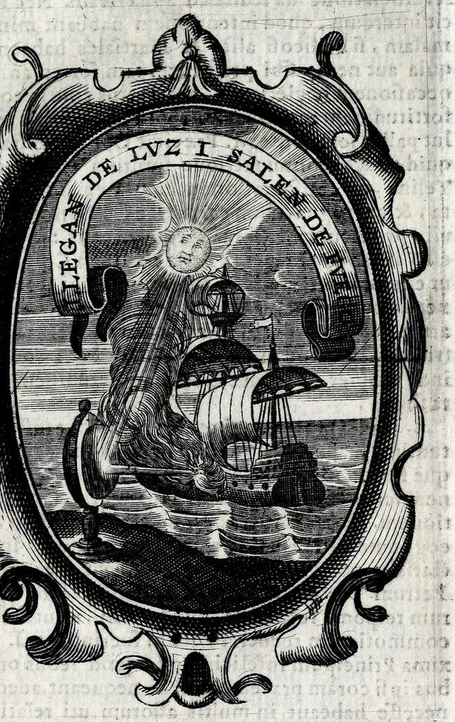 An illustration from Idea principis christiano-politici : 101 sijmbolis expressa, 1651, leaf 679