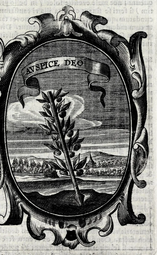 An illustration from Idea principis christiano-politici : 101 sijmbolis expressa, 1651, leaf 753