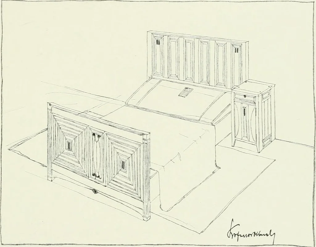An illustration from Ideen, 1904, leaf 104