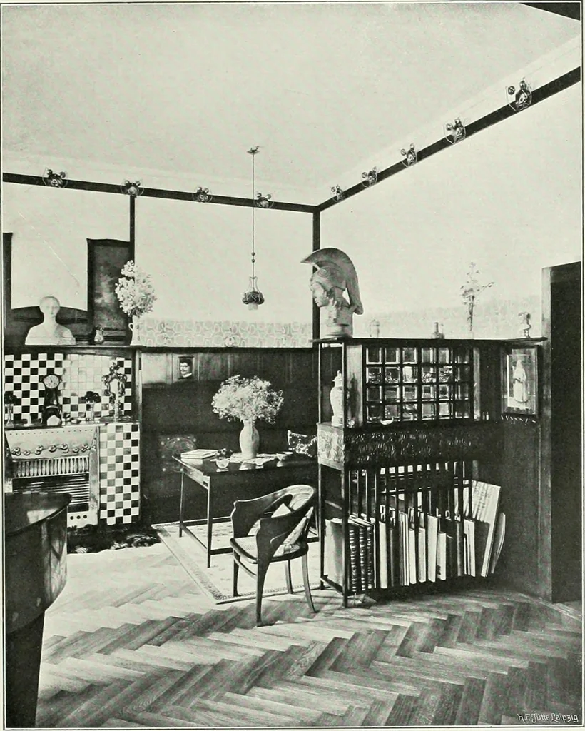 An illustration from Ideen, 1904, leaf 110
