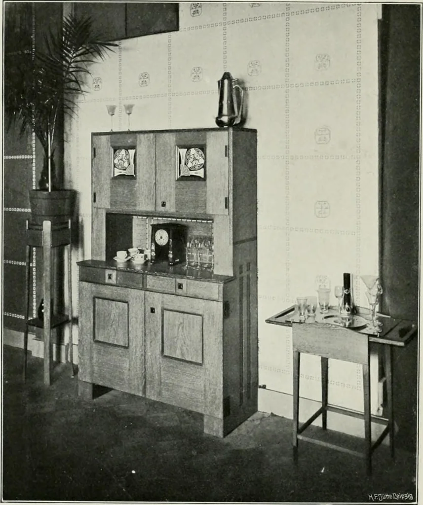 An illustration from Ideen, 1904, leaf 117