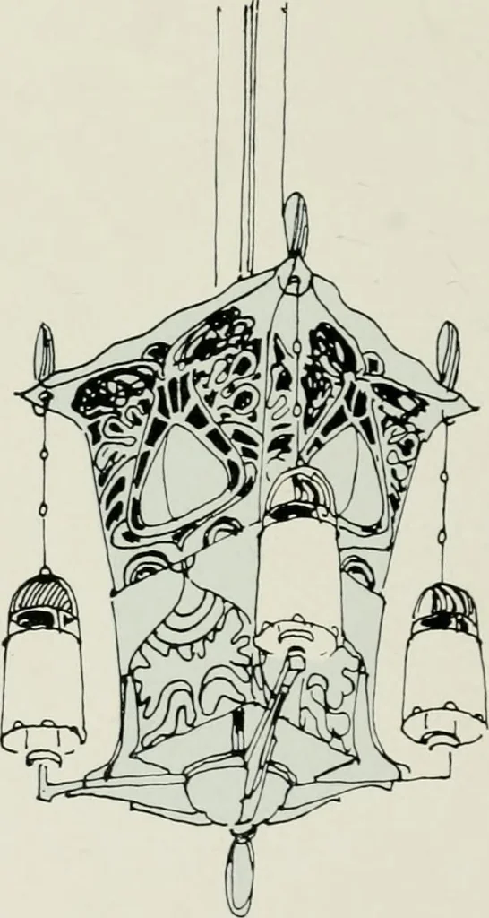 An illustration from Ideen, 1904, leaf 135