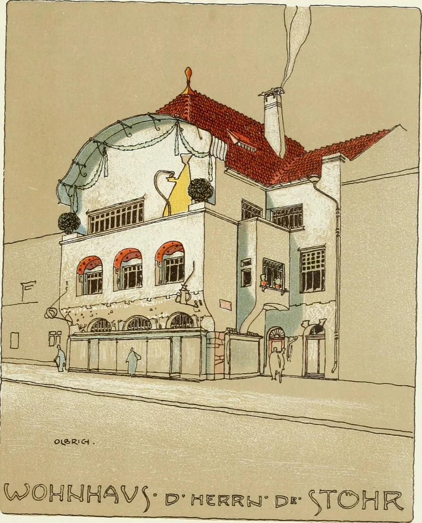An illustration from Ideen, 1904, leaf 152