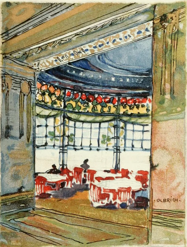 An illustration from Ideen, 1904, leaf 158