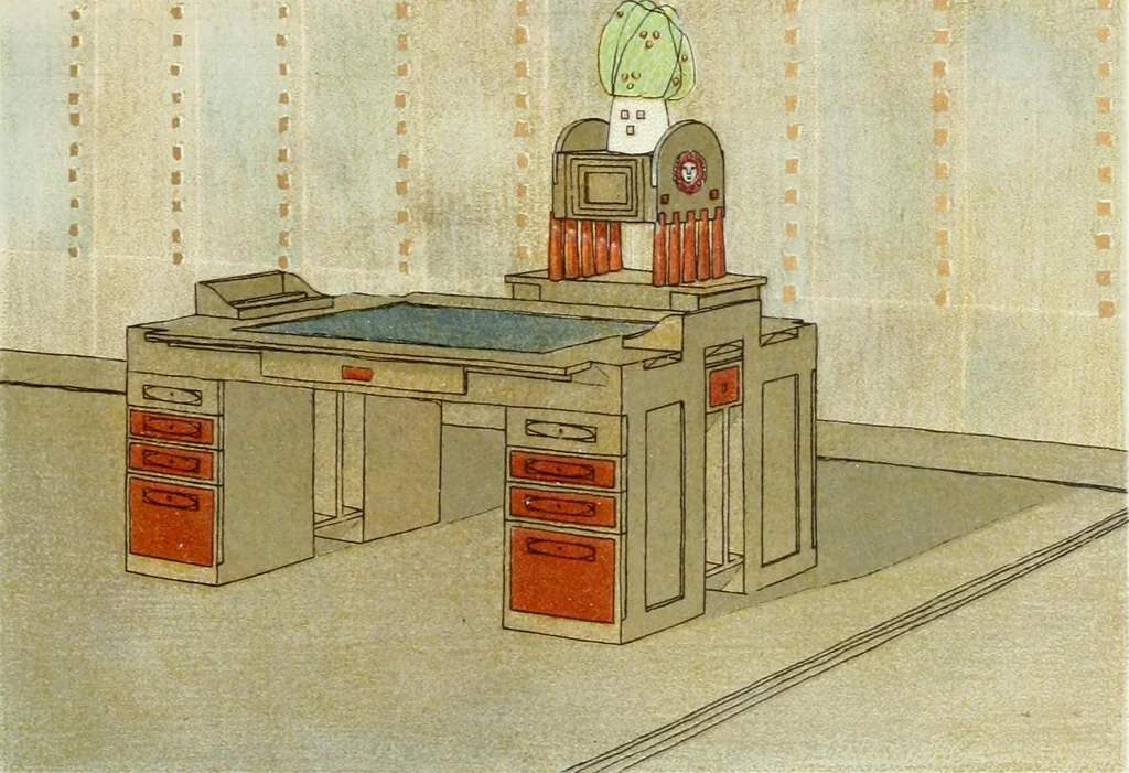 An illustration from Ideen, 1904, leaf 164