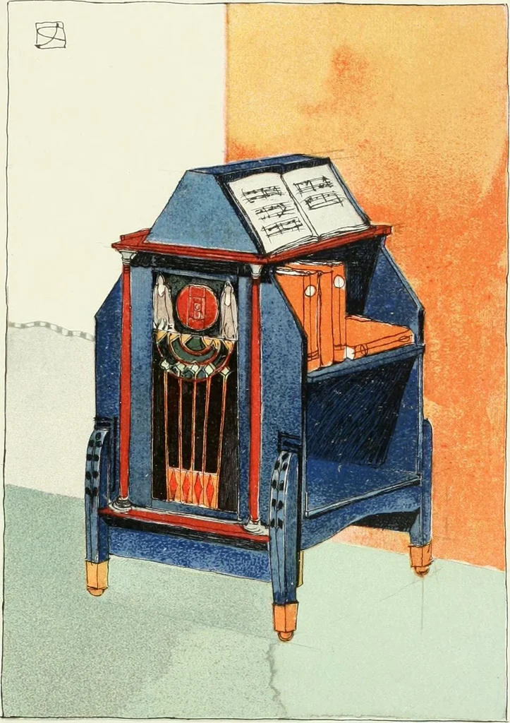 An illustration from Ideen, 1904, leaf 178