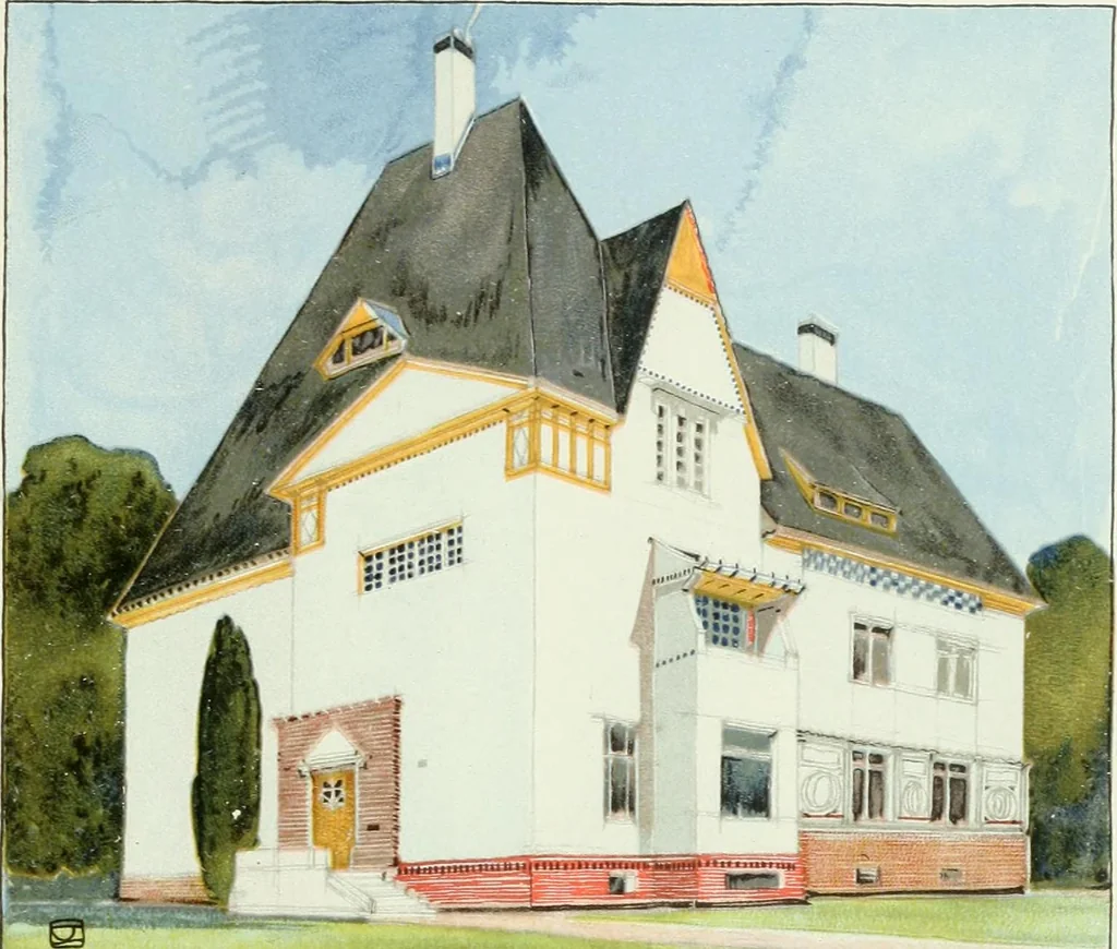An illustration from Ideen, 1904, leaf 194