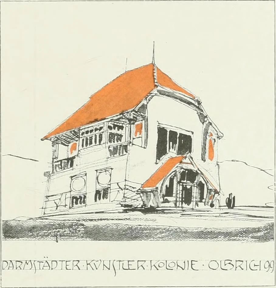 An illustration from Ideen, 1904, leaf 24