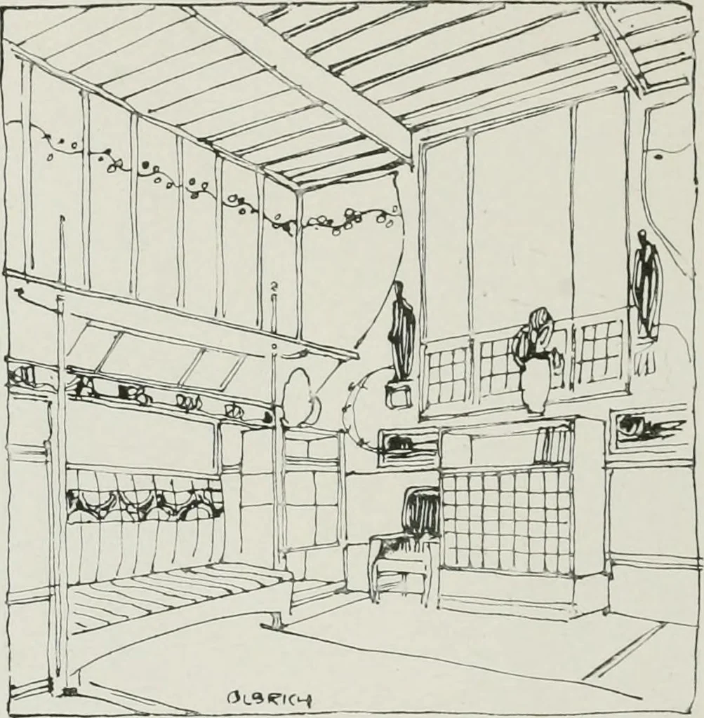 An illustration from Ideen, 1904, leaf 43