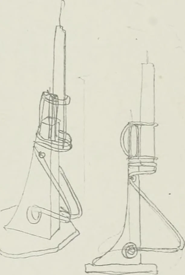 An illustration from Ideen, 1904, leaf 45