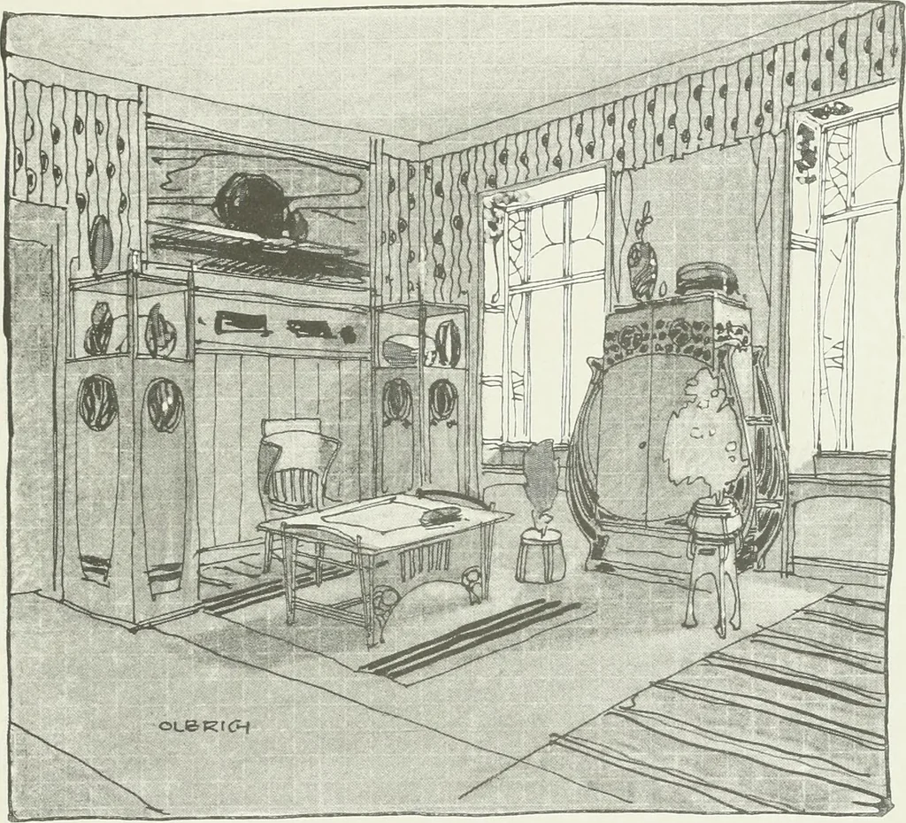 An illustration from Ideen, 1904, leaf 50
