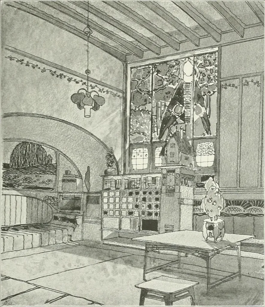 An illustration from Ideen, 1904, leaf 52