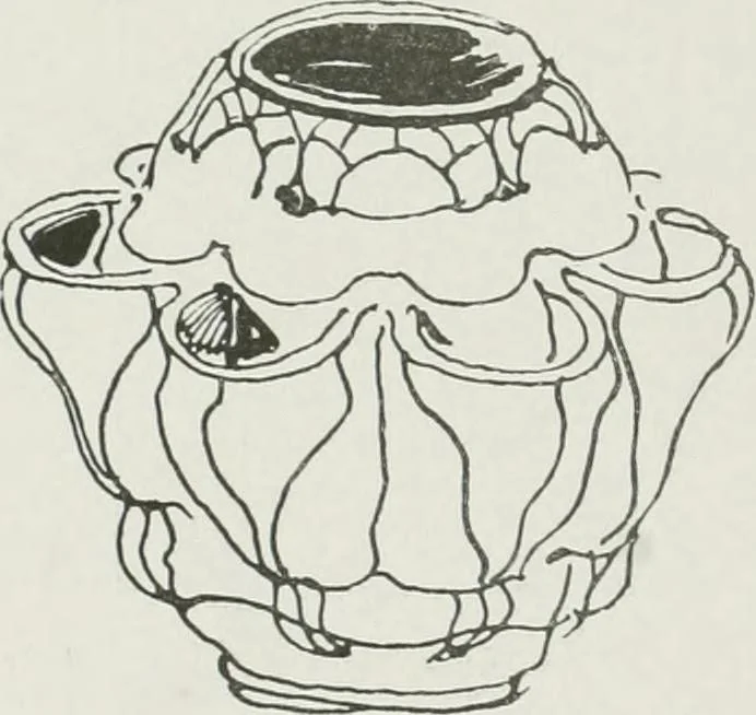 An illustration from Ideen, 1904, leaf 63
