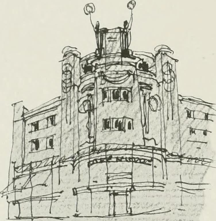 An illustration from Ideen, 1904, leaf 65