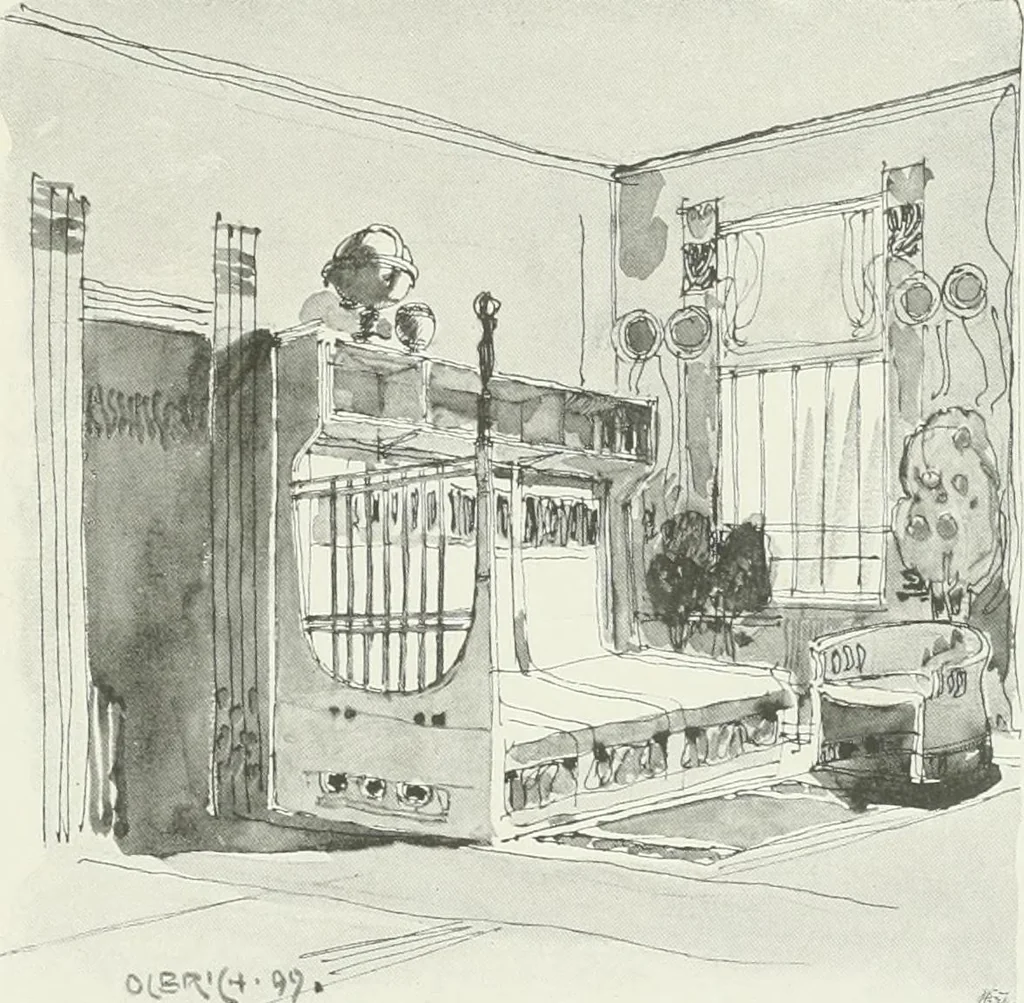 An illustration from Ideen, 1904, leaf 76