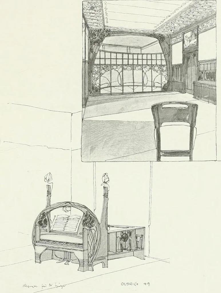 An illustration from Ideen, 1904, leaf 90