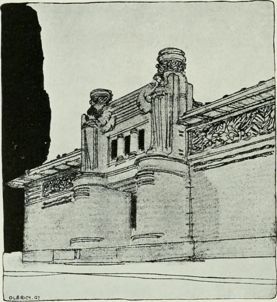 An illustration from Ideen, 1904, leaf 99