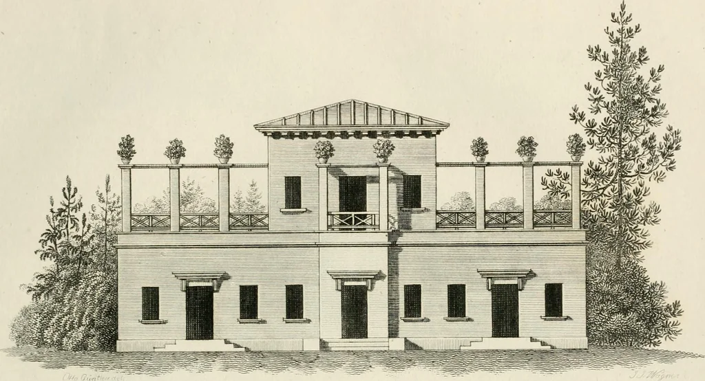 An illustration from Ideen-Magazin für Architecten, Künstler und Handwerker, 1832, leaf 100