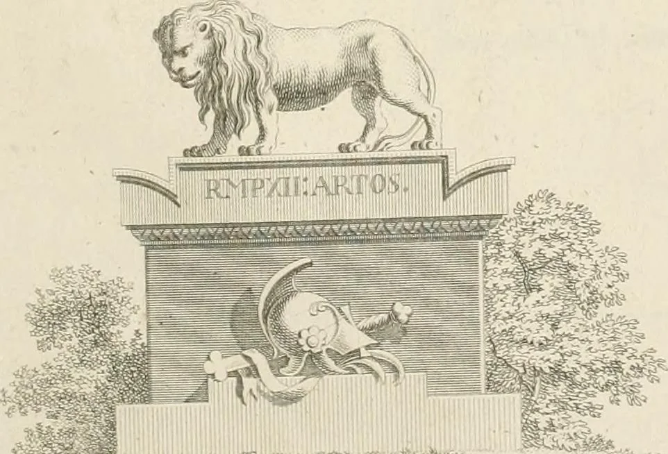 An illustration from Ideen-Magazin für Architecten, Künstler und Handwerker, 1832, leaf 106