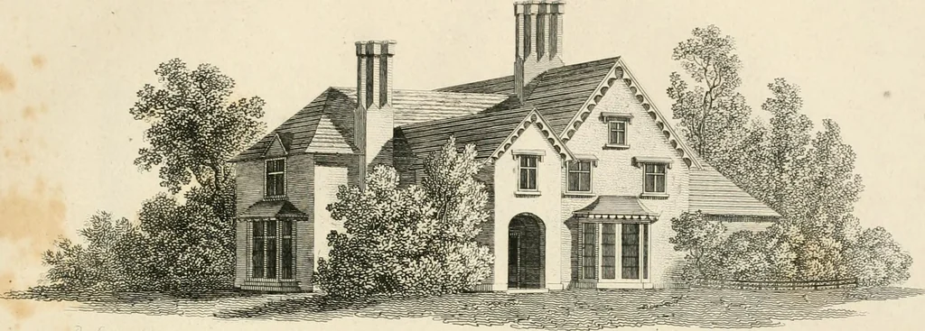 An illustration from Ideen-Magazin für Architecten, Künstler und Handwerker, 1832, leaf 108