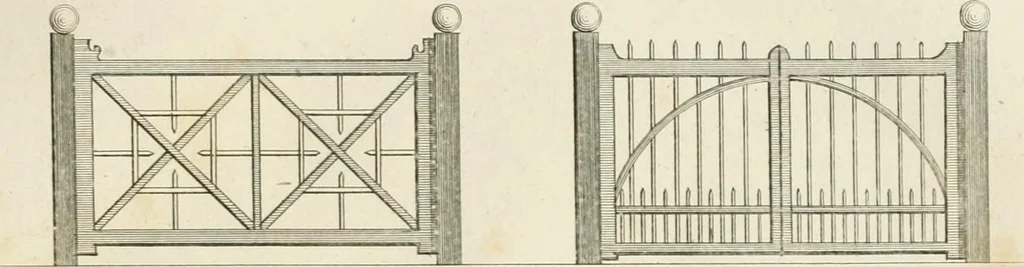 An illustration from Ideen-Magazin für Architecten, Künstler und Handwerker, 1832, leaf 110