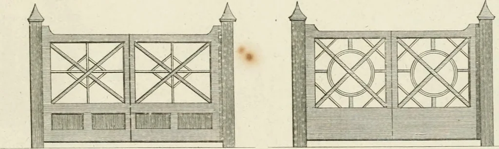 An illustration from Ideen-Magazin für Architecten, Künstler und Handwerker, 1832, leaf 110