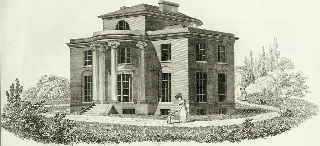 An illustration from Ideen-Magazin für Architecten, Künstler und Handwerker, 1832, leaf 116