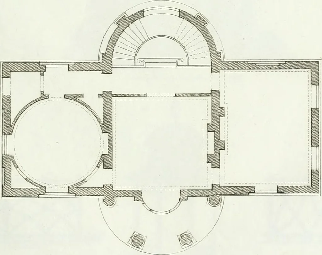 An illustration from Ideen-Magazin für Architecten, Künstler und Handwerker, 1832, leaf 116