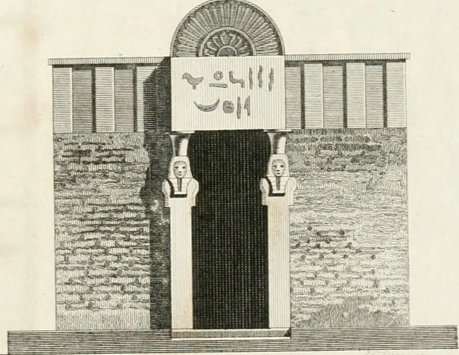 An illustration from Ideen-Magazin für Architecten, Künstler und Handwerker, 1832, leaf 12