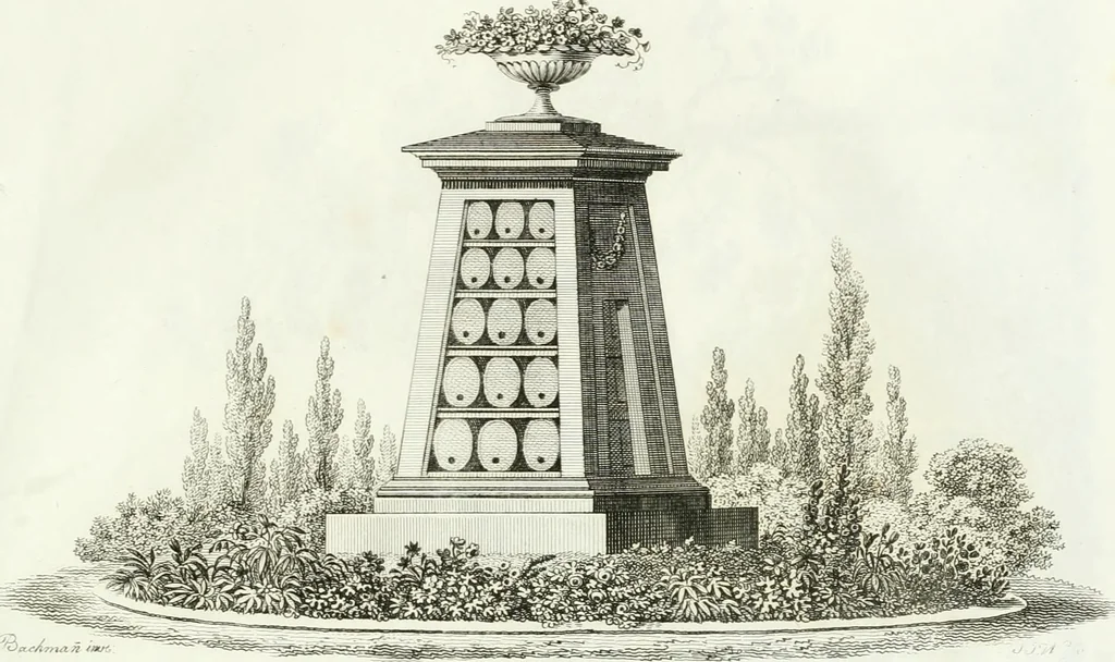 An illustration from Ideen-Magazin für Architecten, Künstler und Handwerker, 1832, leaf 120