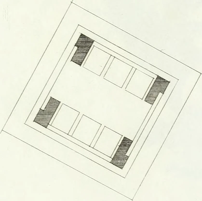 An illustration from Ideen-Magazin für Architecten, Künstler und Handwerker, 1832, leaf 120