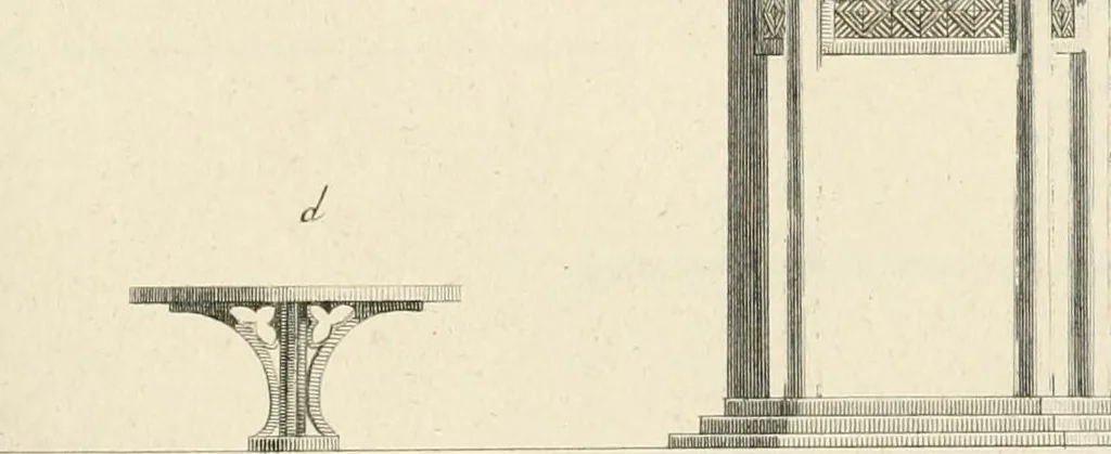 An illustration from Ideen-Magazin für Architecten, Künstler und Handwerker, 1832, leaf 140