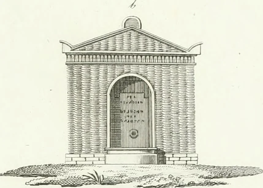 An illustration from Ideen-Magazin für Architecten, Künstler und Handwerker, 1832, leaf 150