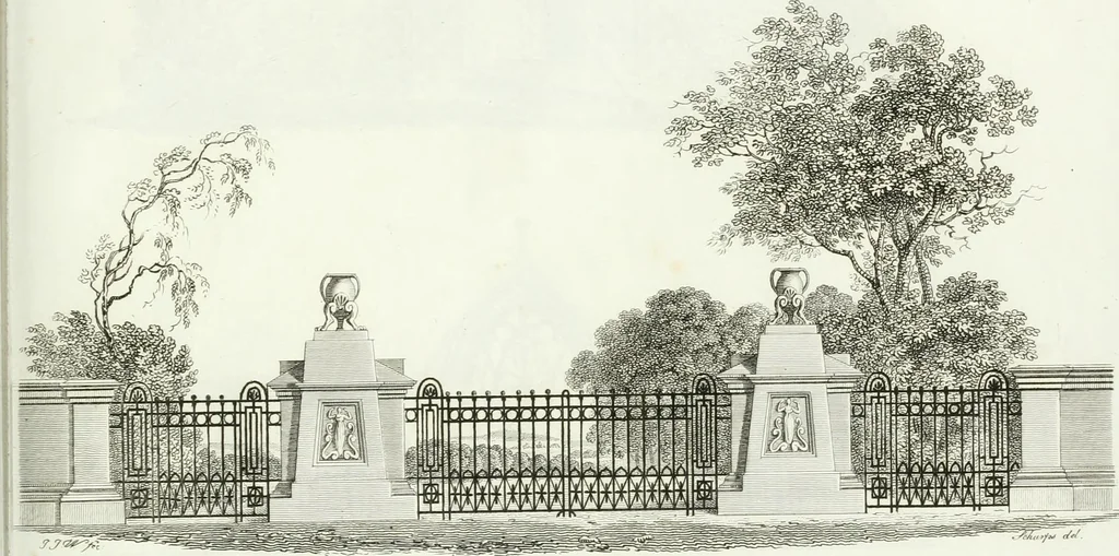 An illustration from Ideen-Magazin für Architecten, Künstler und Handwerker, 1832, leaf 152