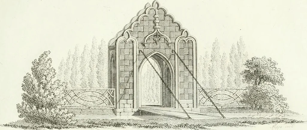 An illustration from Ideen-Magazin für Architecten, Künstler und Handwerker, 1832, leaf 154