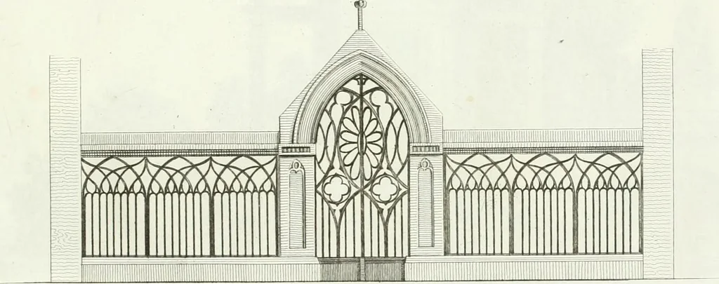 An illustration from Ideen-Magazin für Architecten, Künstler und Handwerker, 1832, leaf 154