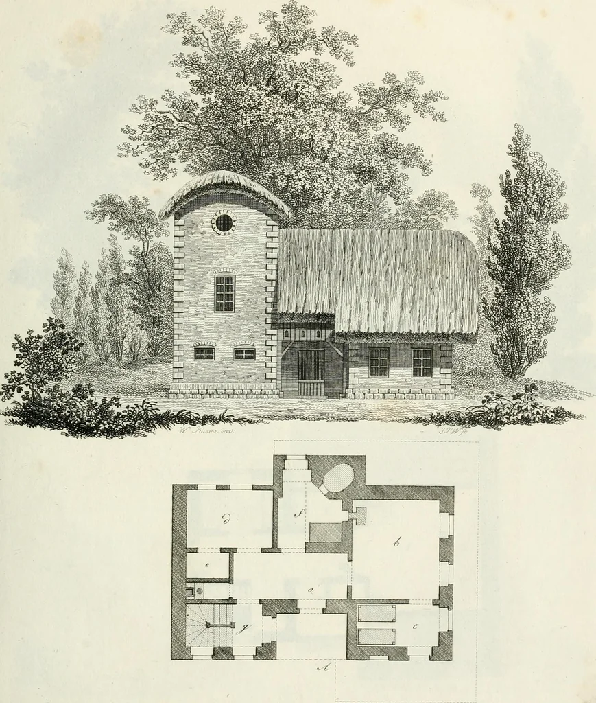 An illustration from Ideen-Magazin für Architecten, Künstler und Handwerker, 1832, leaf 180