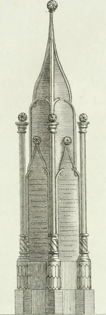 An illustration from Ideen-Magazin für Architecten, Künstler und Handwerker, 1832, leaf 190