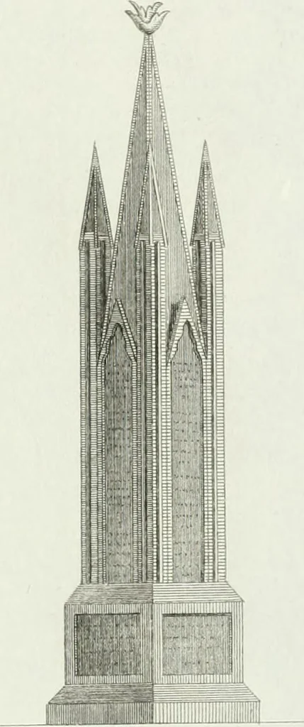 An illustration from Ideen-Magazin für Architecten, Künstler und Handwerker, 1832, leaf 190