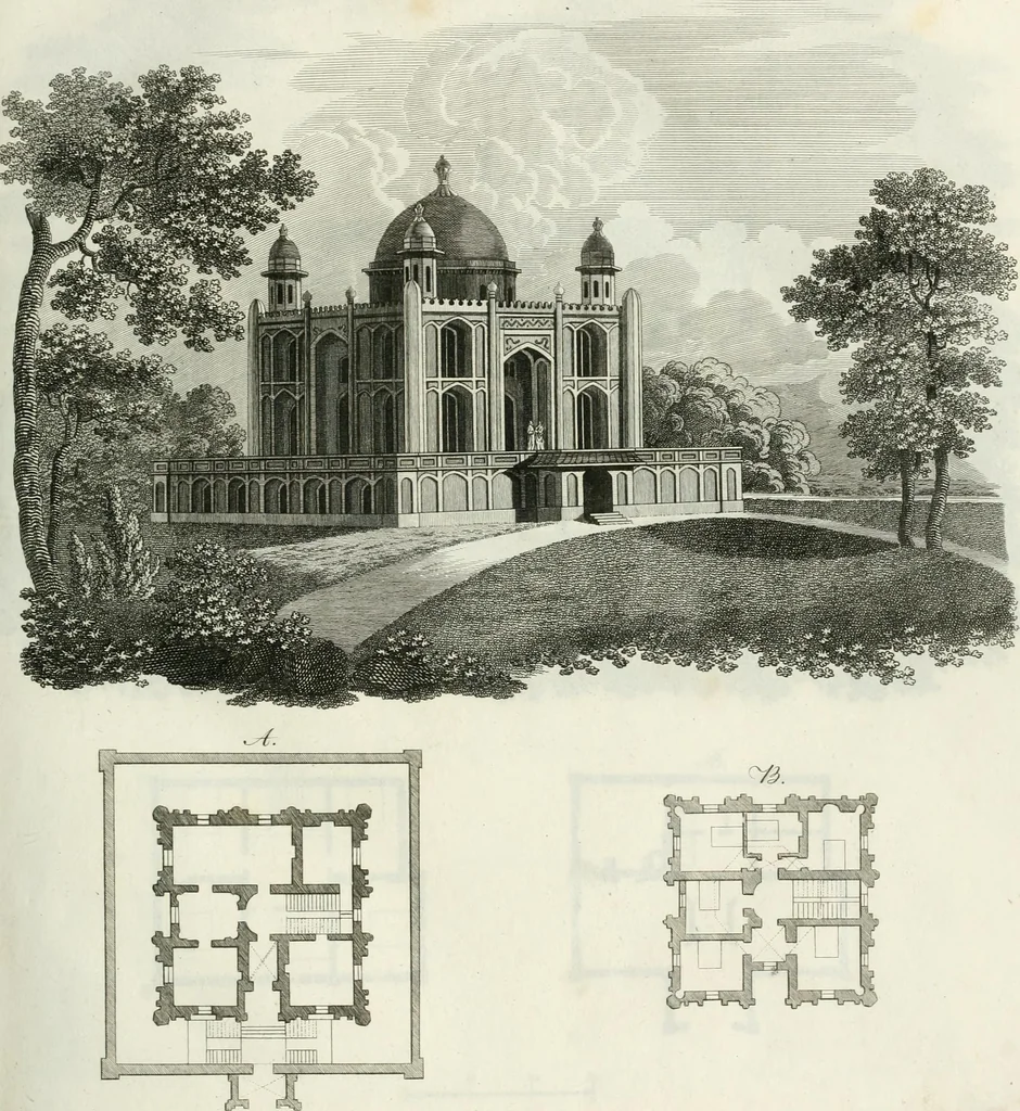 An illustration from Ideen-Magazin für Architecten, Künstler und Handwerker, 1832, leaf 24