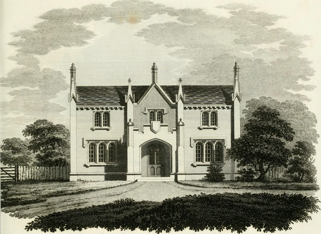 An illustration from Ideen-Magazin für Architecten, Künstler und Handwerker, 1832, leaf 26