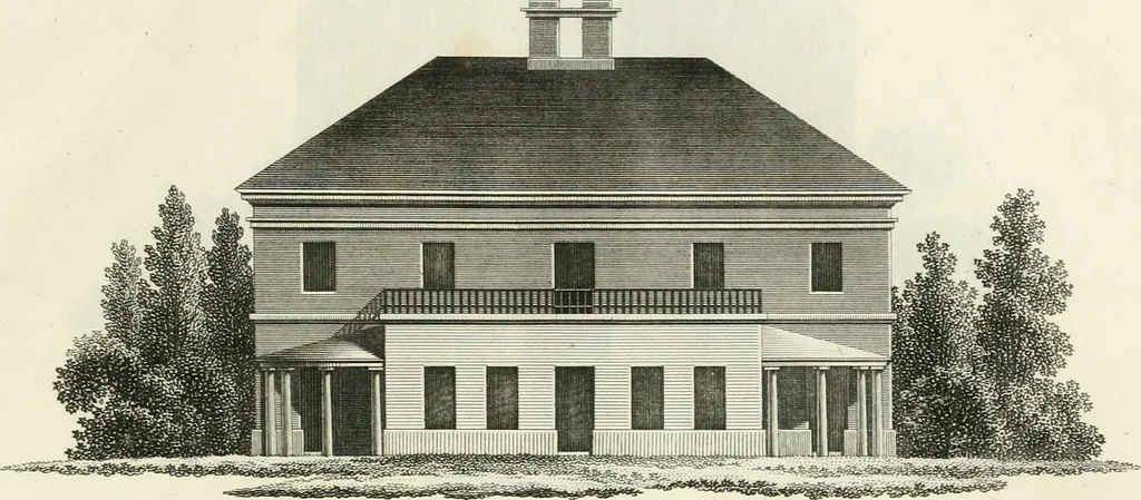 An illustration from Ideen-Magazin für Architecten, Künstler und Handwerker, 1832, leaf 28