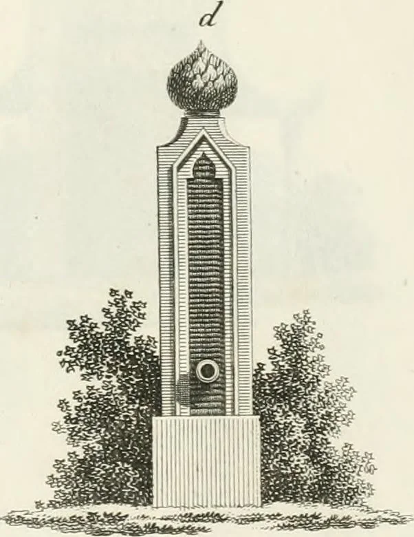 An illustration from Ideen-Magazin für Architecten, Künstler und Handwerker, 1832, leaf 28