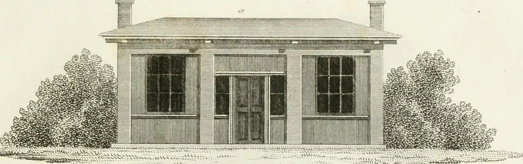 An illustration from Ideen-Magazin für Architecten, Künstler und Handwerker, 1832, leaf 32