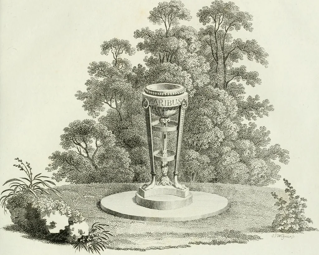 An illustration from Ideen-Magazin für Architecten, Künstler und Handwerker, 1832, leaf 34